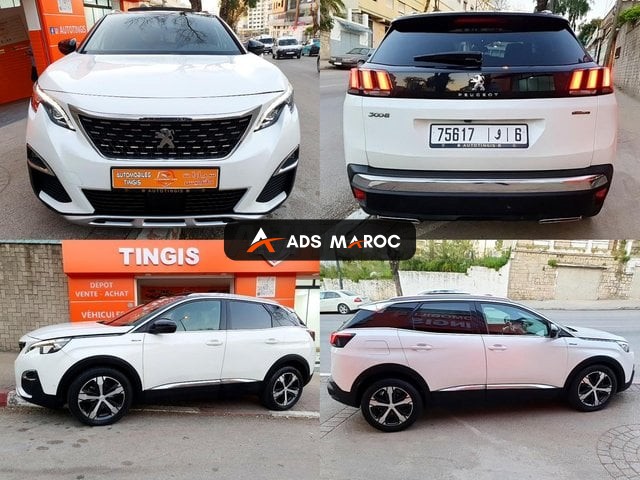 PEUGEOT 3008 GT-LINE 2.0 HDI AUTOMATIQUE TTOPTIONS