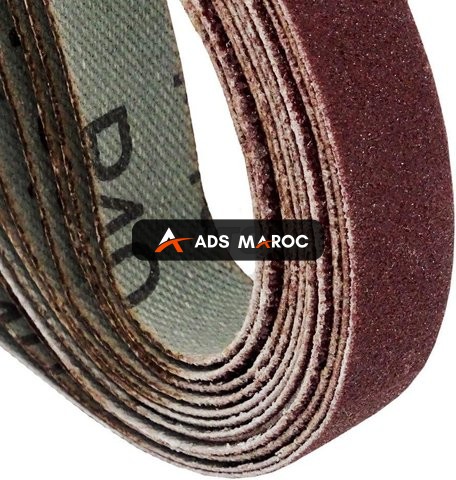 Lot de 24 bandes abrasives 13x451 mm