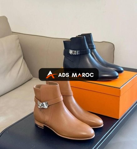 Bottines Hermes Chic Cuir HR4322