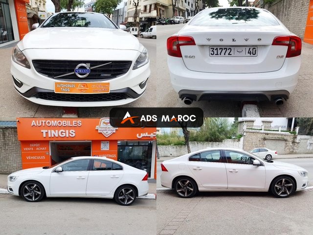 VOLVO S60 D2 R-DESIGN 6cv DIESEL 1ÈRE MAIN 2016