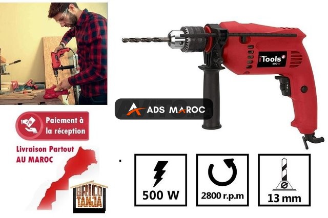 Perceuse-Marteau 500w Européen neuf