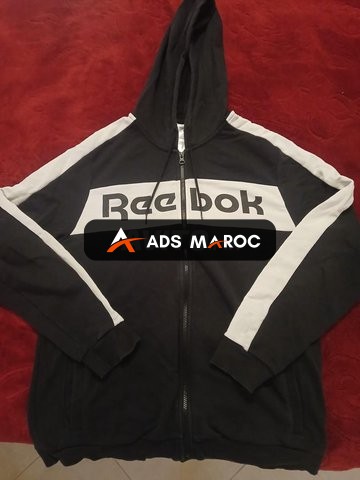 hoodie reebok taille L