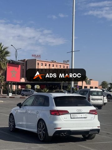 Audi A3 Diesel Automatique 2019 à Marrakech